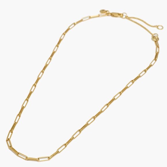 Madewell Paperclip Chain Necklace - Picture 3 of 6